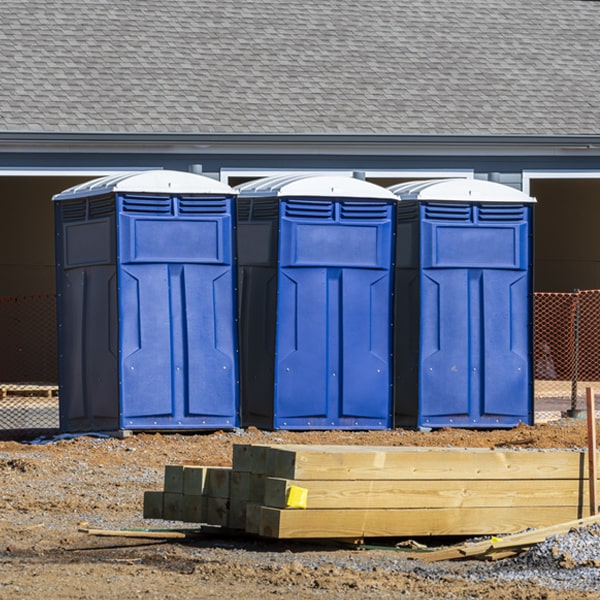 can i customize the exterior of the porta potties with my event logo or branding in Hickory PA